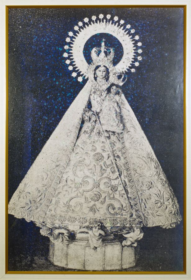 La Naval – given by Rev. Fr. Roland Mactal, OP, this is a photo reproduction of the image of the La Gran Señora de Filipinas which dates back to the 1930s when the Sto. Domingo Church was still located in Intramuros  